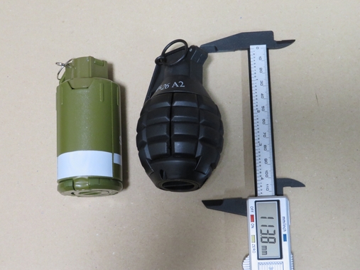 えすえふ さん用　Begadi スプリンググレネード Gen2 ２個セット Begadi Airsoft Spring Grenade スプリンググレネード Gen2