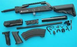 G&P Laser Product AK スカル エクステンデットストックタイプコンバージョンキット ブラック