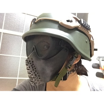 ヘルメット＆フェイスマスク（ゴーグル）